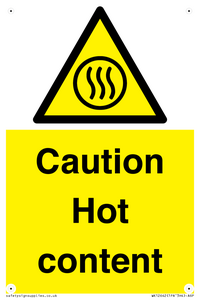 Caution Hot content